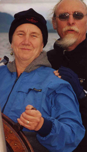 Melinda Trenary and Captain John Maher