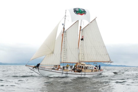 Schooner Mycia custom sailing adventures - Pacific Northwest and Alaska.